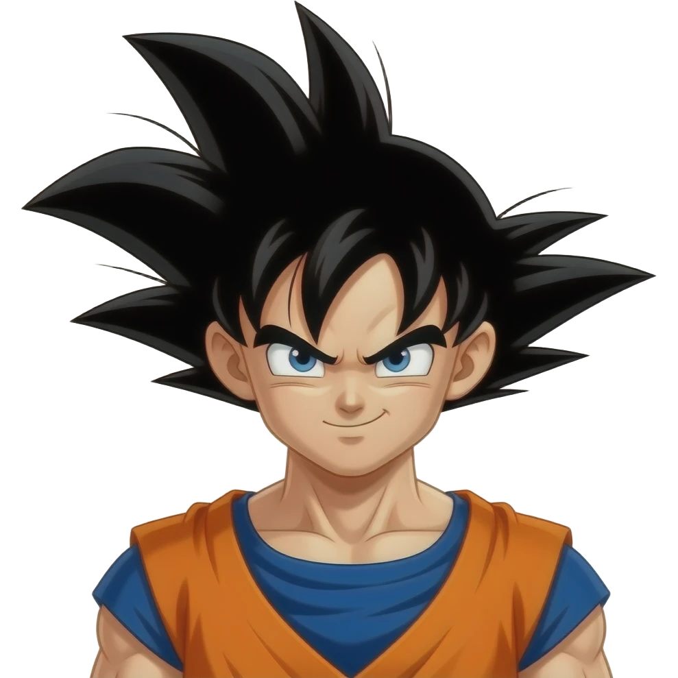 Black Goku emoji