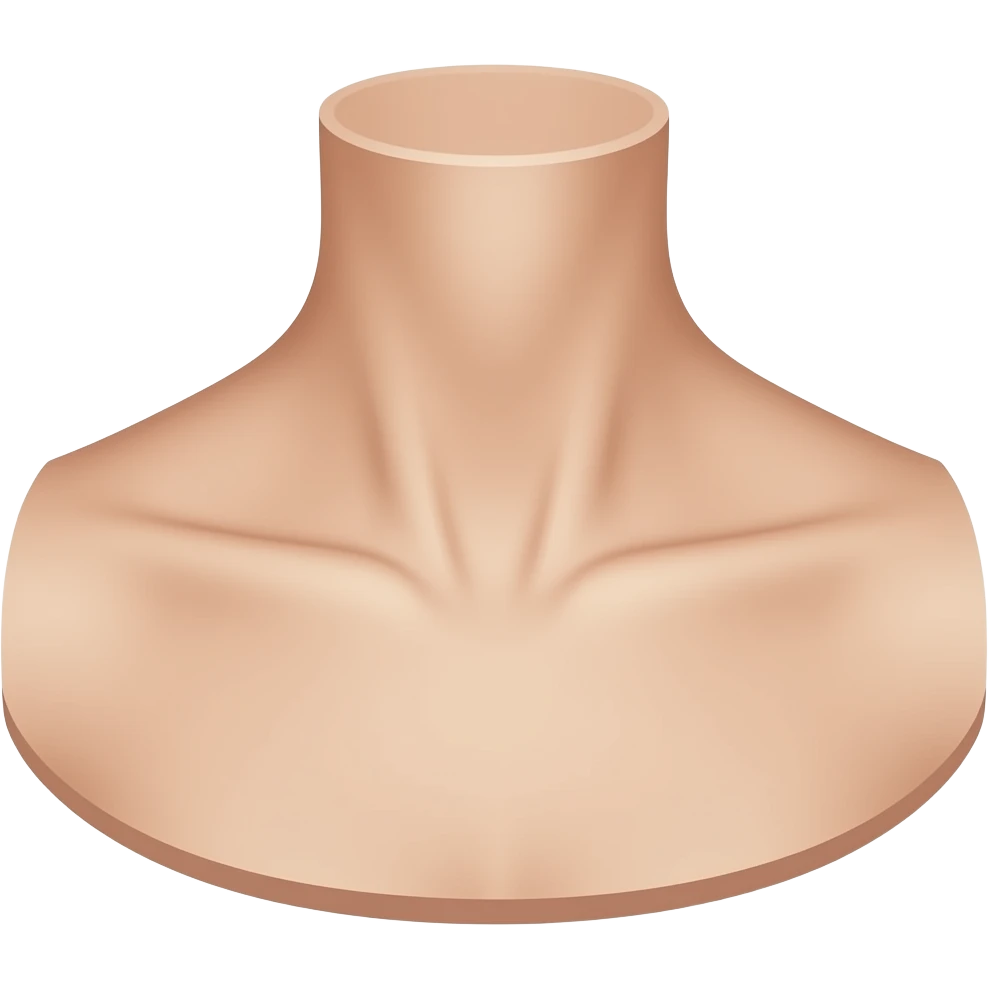 Skinny collarbone emoji