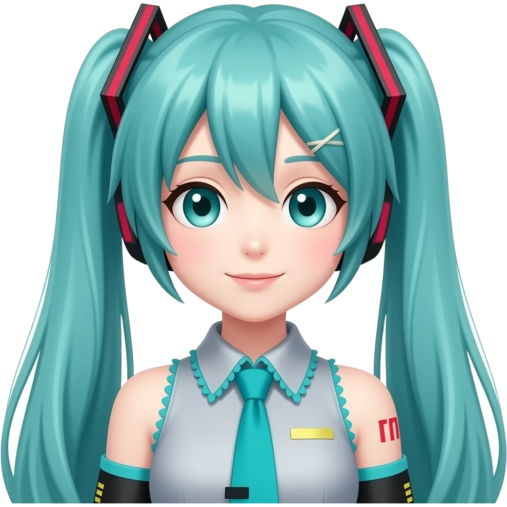 naked miku emoji