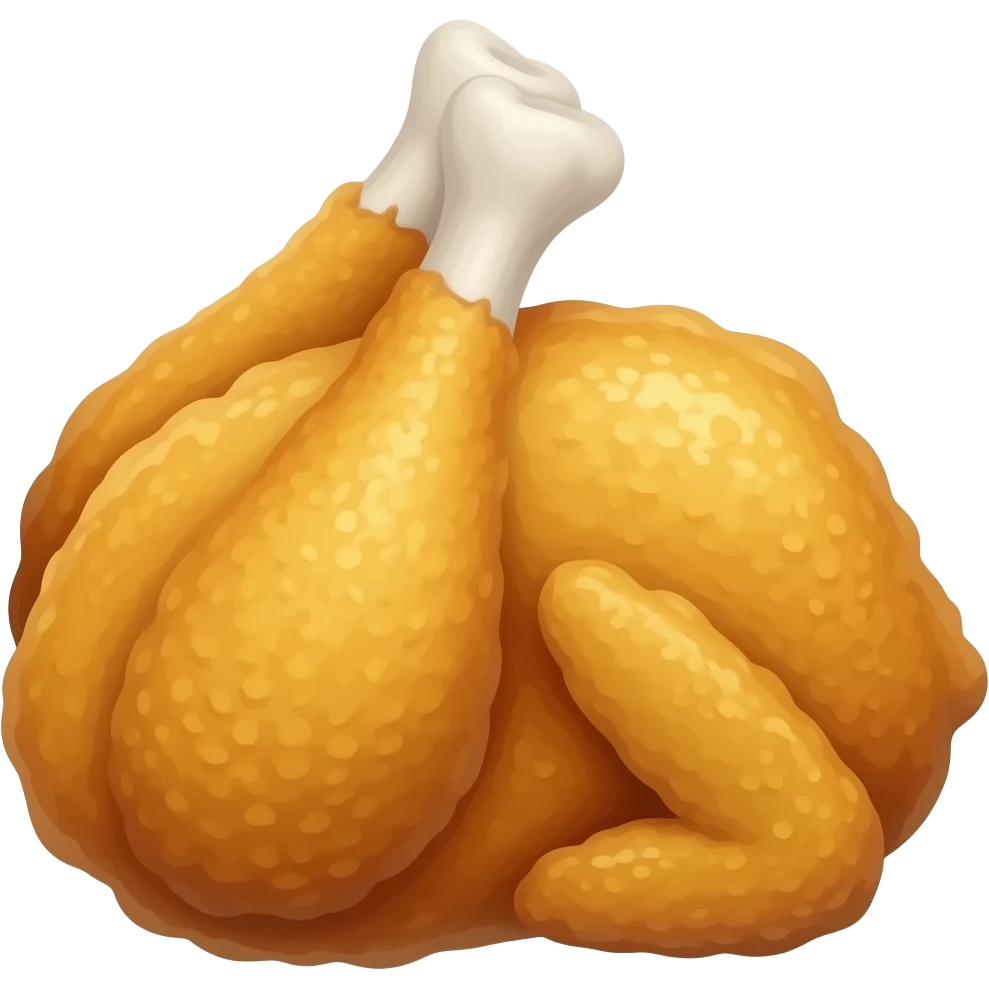 fried chicken emoji