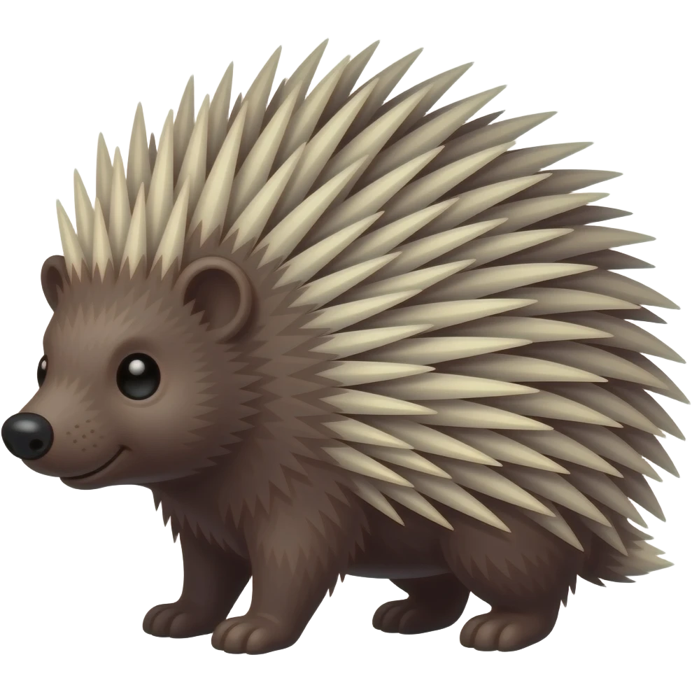 porcupine emoji