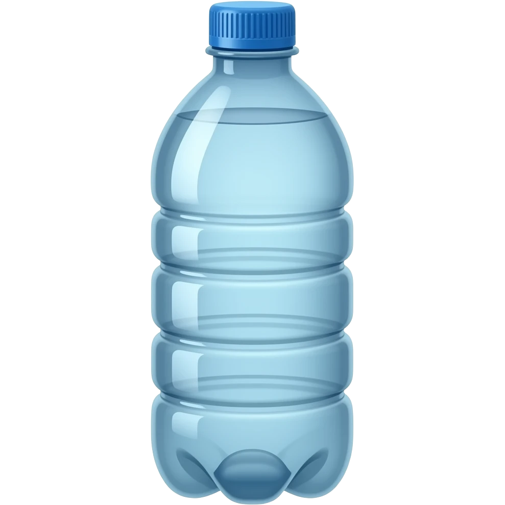Water bottle emoji
