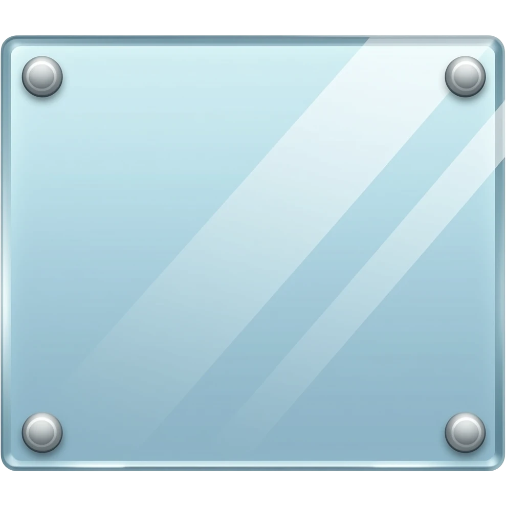 glass wall emoji