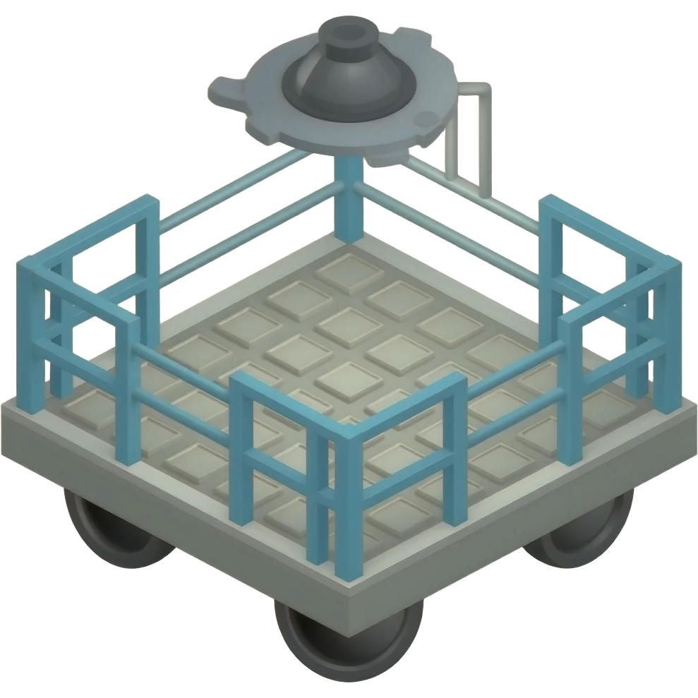 floating work modular platform emoji