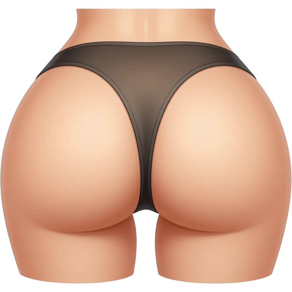Butt cheeks emoji