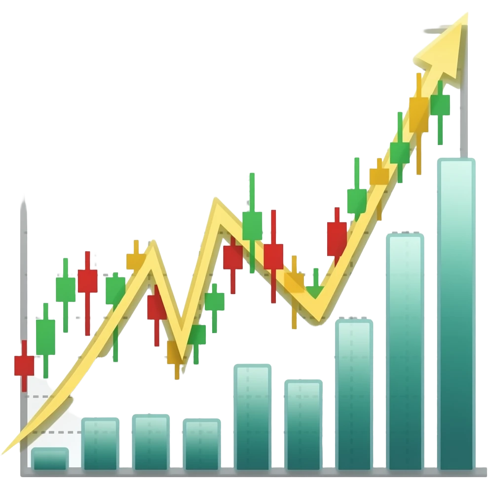 Make emoji symbolizing a stock market chart (candles chart) emoji