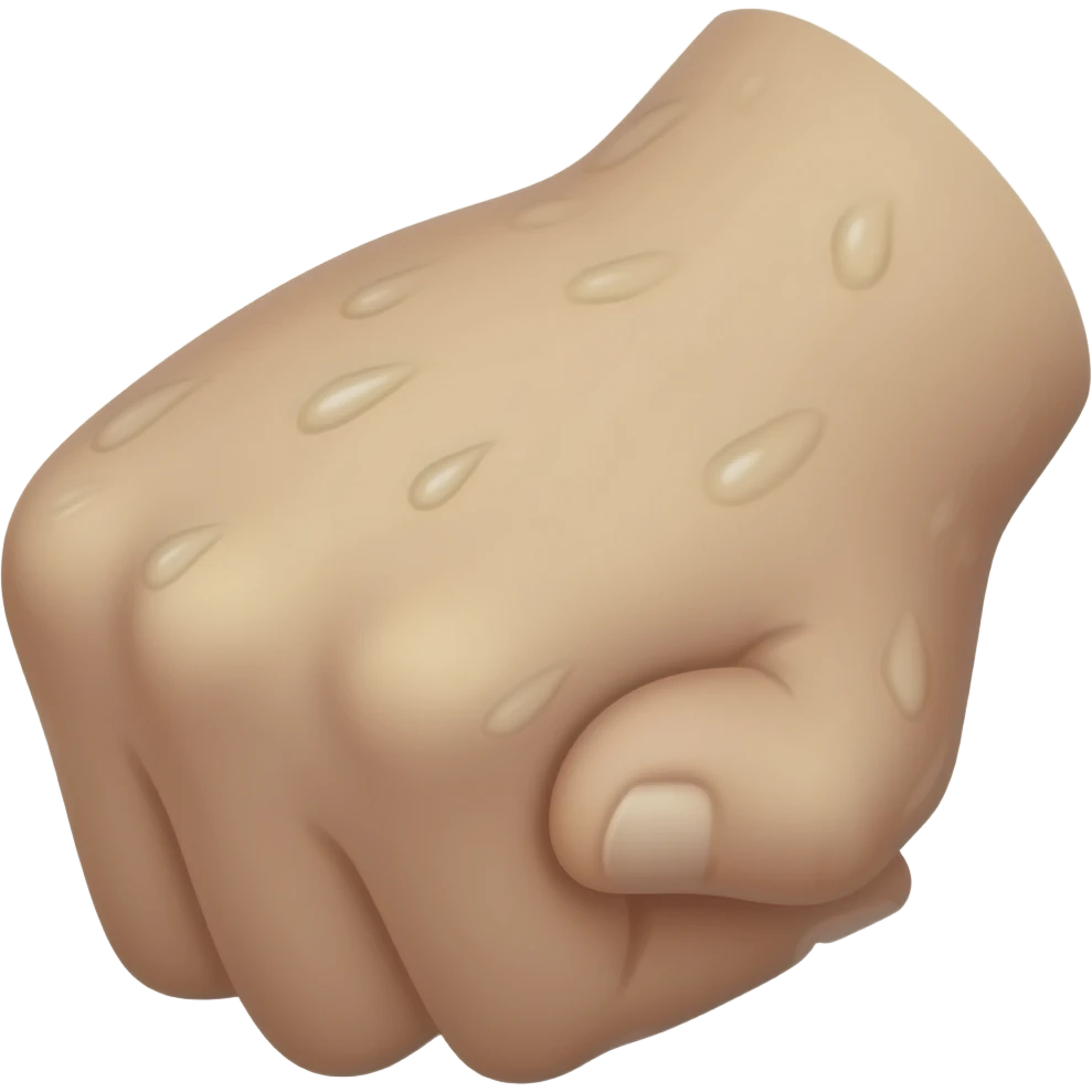 skin wet arm emoji