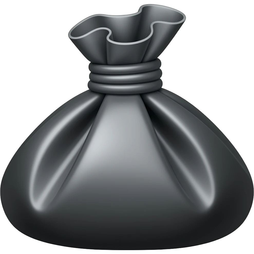 Black ice pack emoji