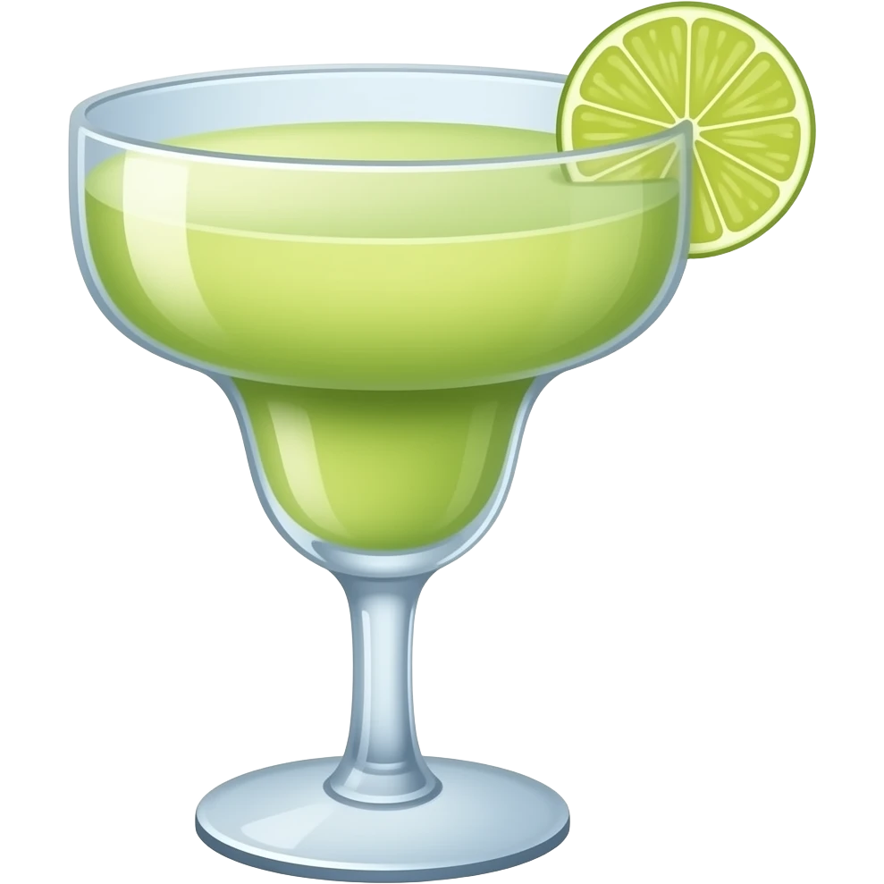 Copa de margarita emoji