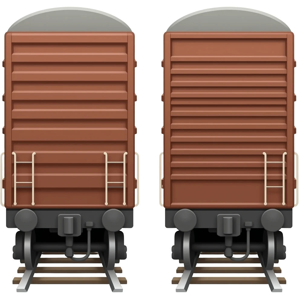 Freight Train Both Sides emoji