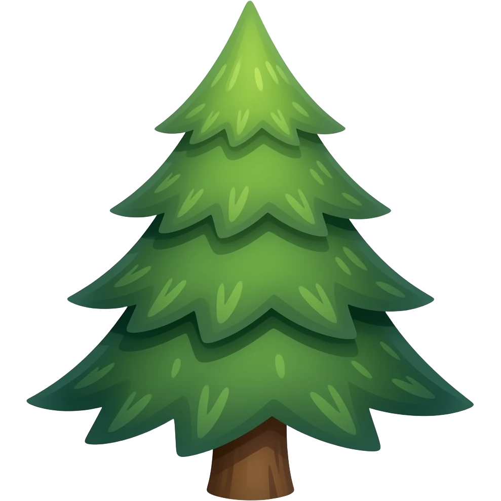pine tree emoji