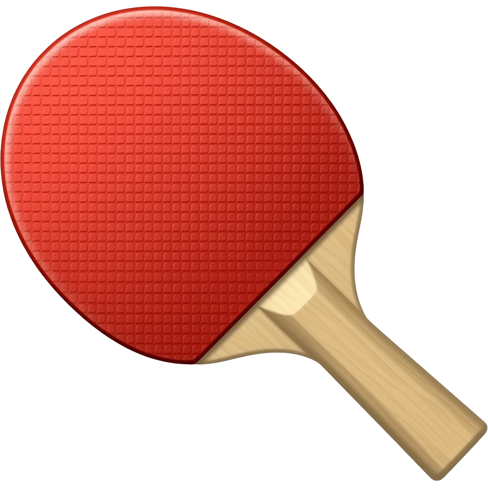 ping pong racket emoji