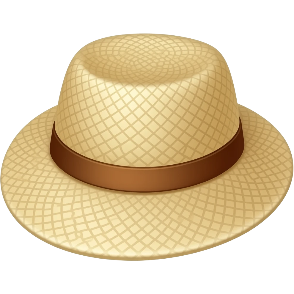 sun hat emoji