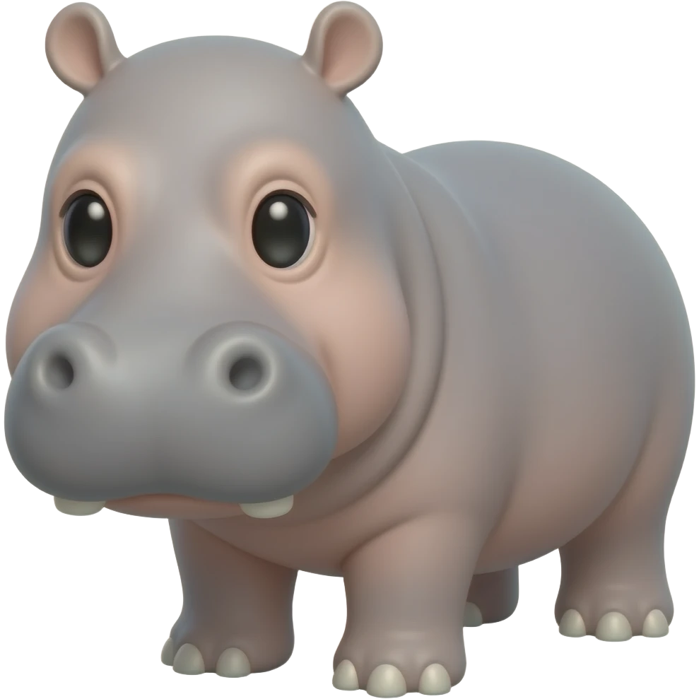 Hippo clitourous emoji