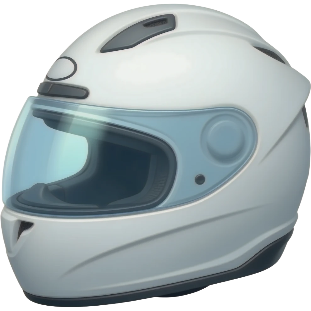 casco blanco emoji
