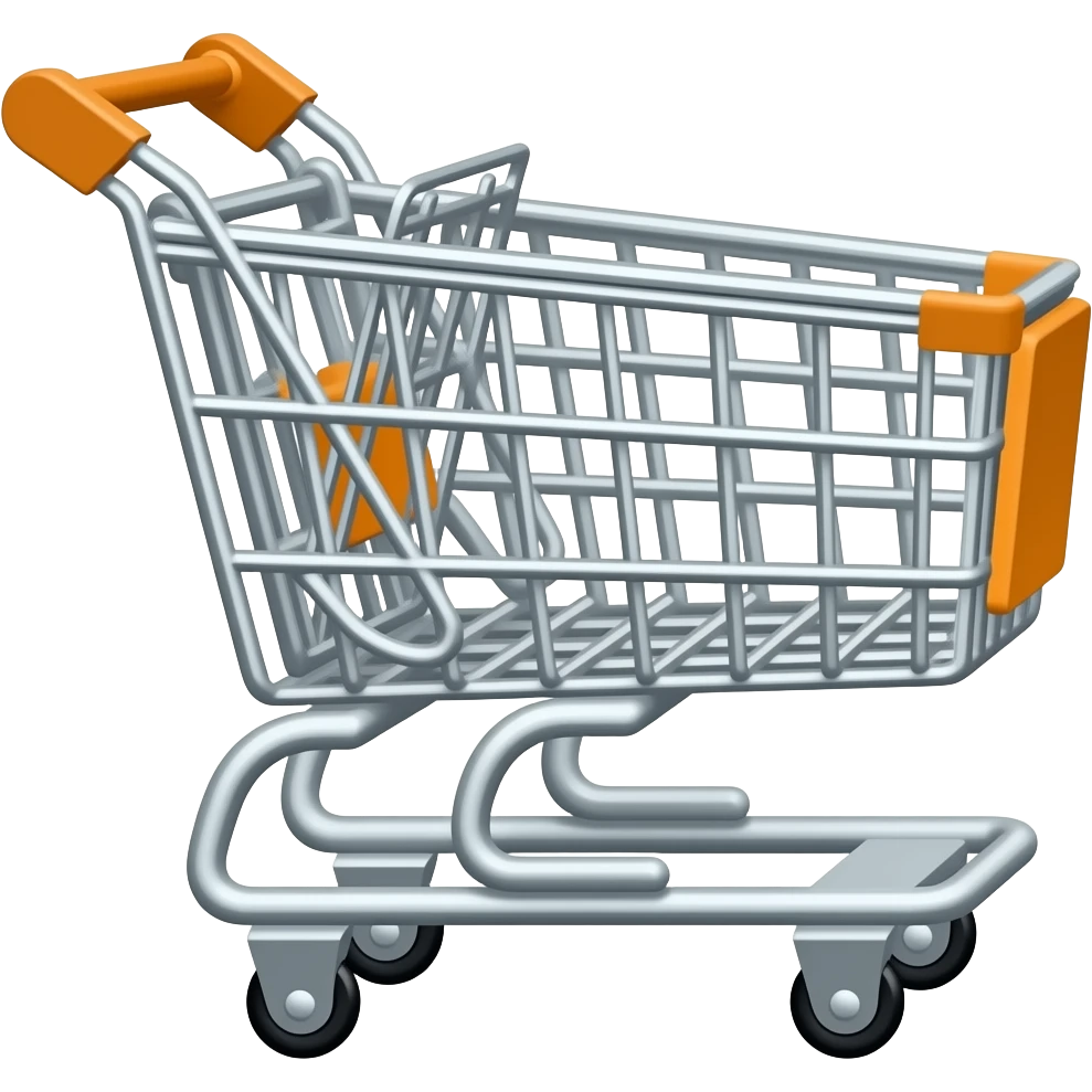 shopping cart emoji