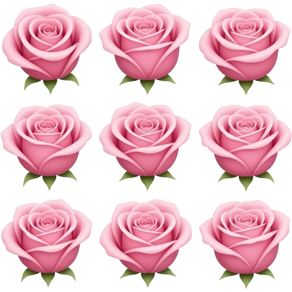 Fait moi une serise qui rose emoji