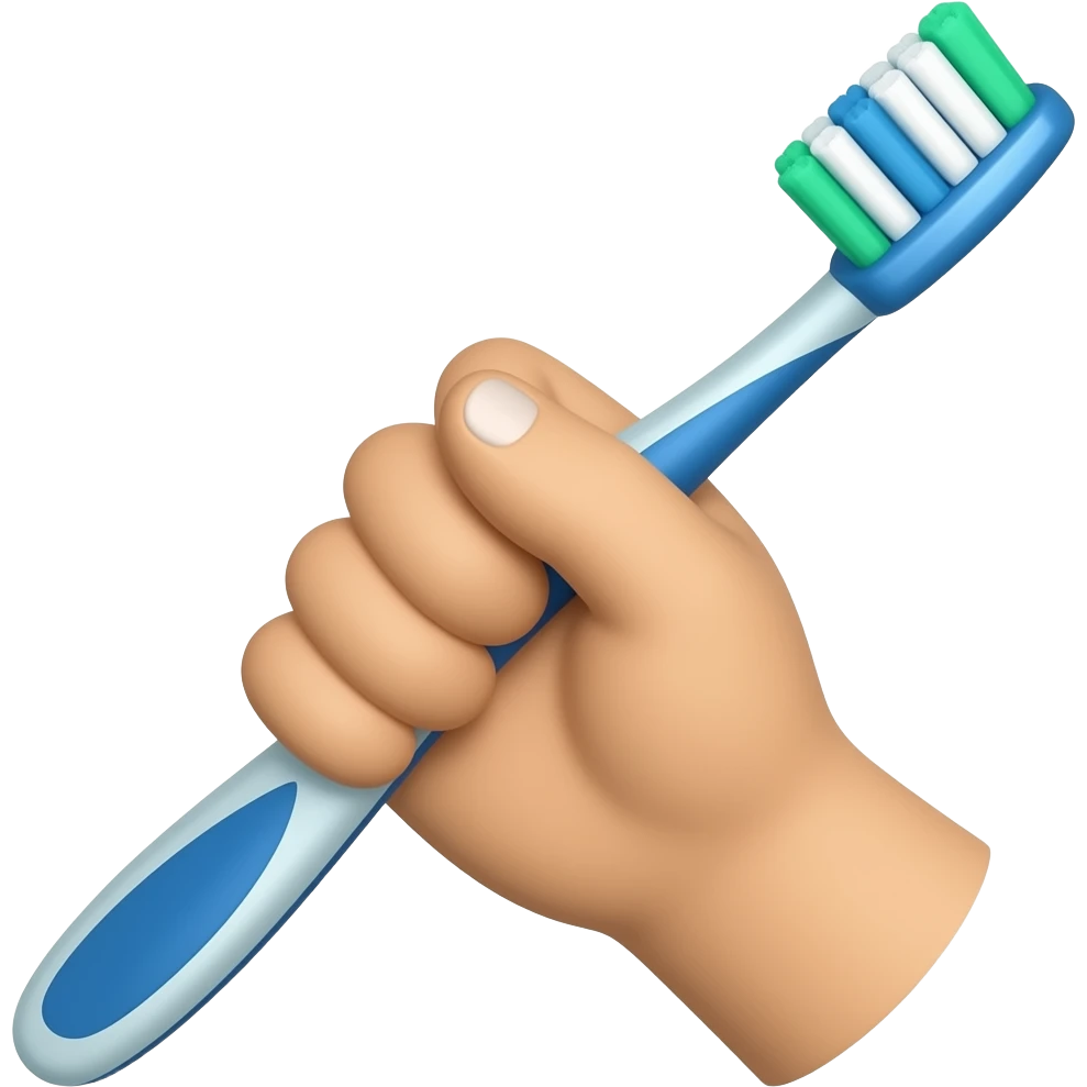 монопучковая щетка для зубов emoji