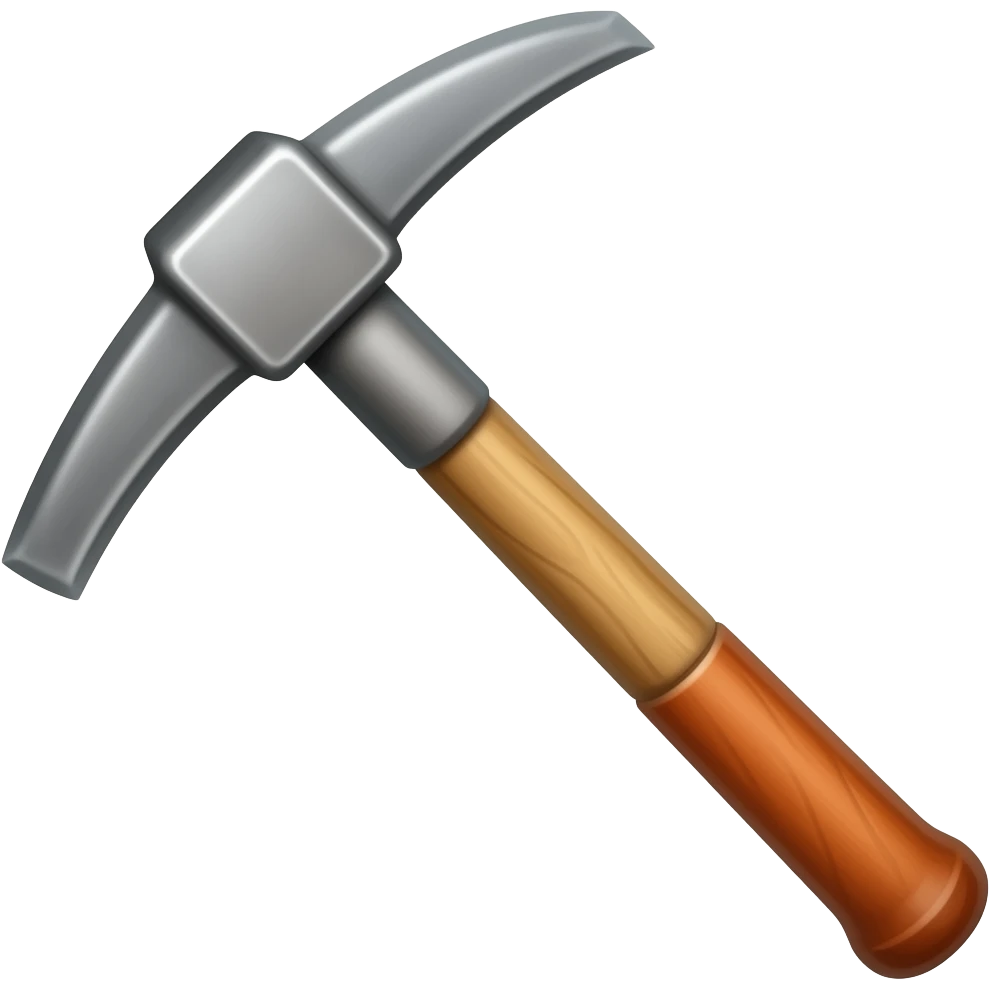кирка добывающая emoji