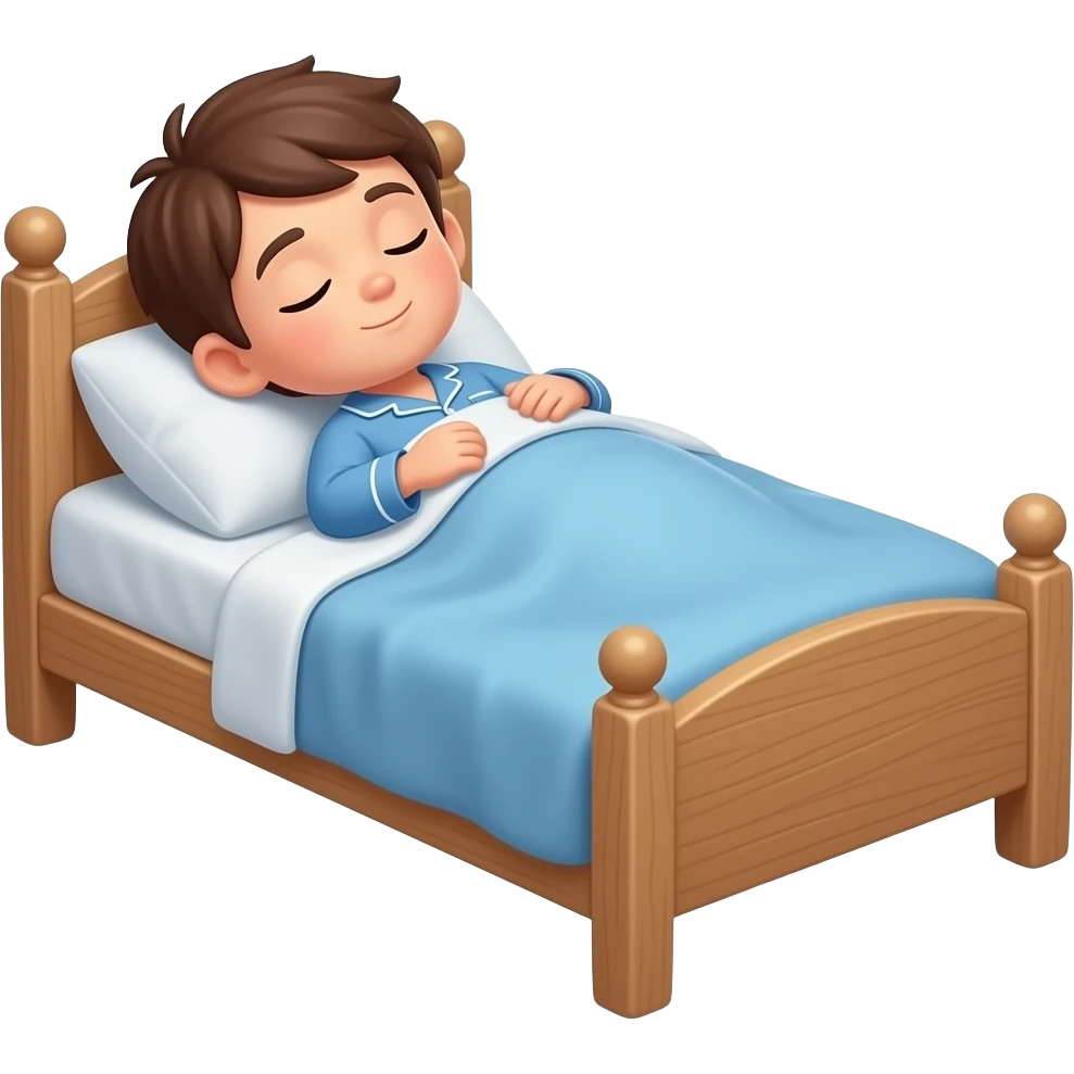 boy sleep emoji