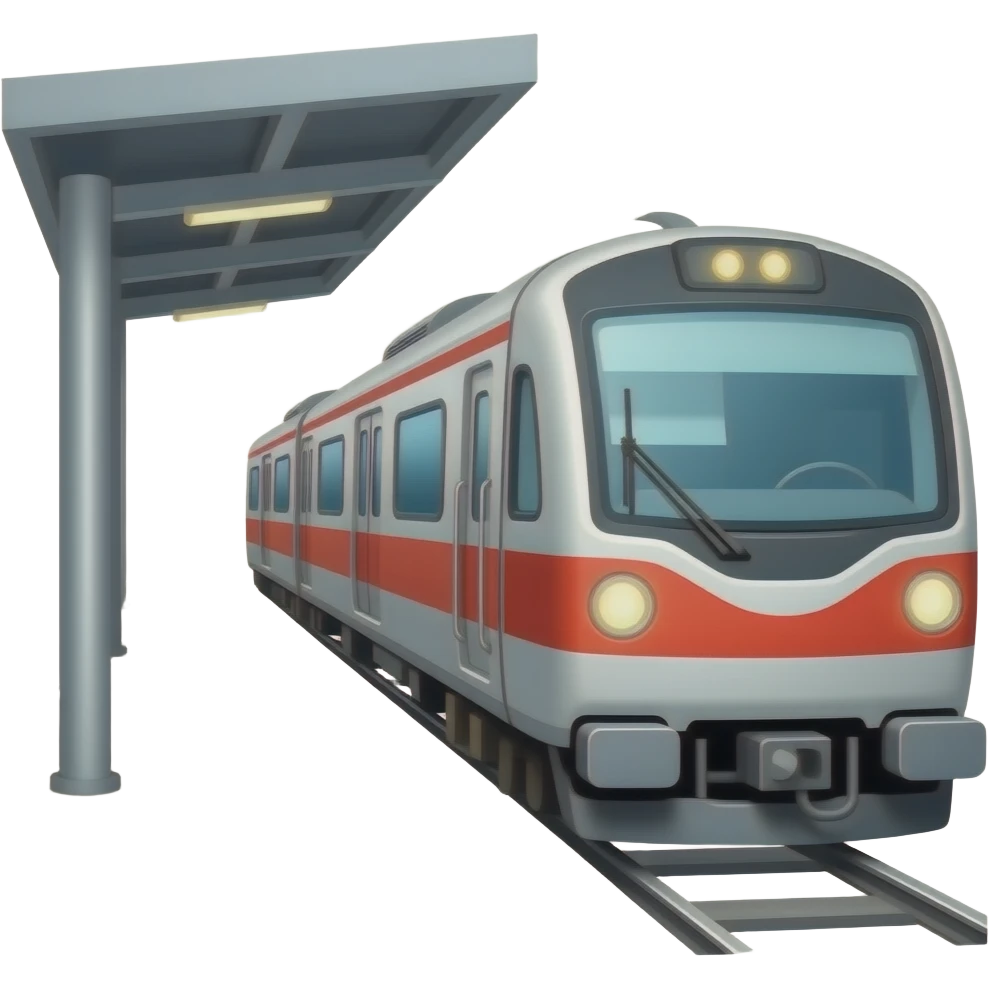 train arrived emoji