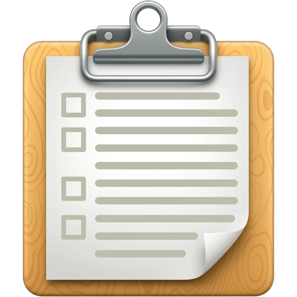 clipboard emoji