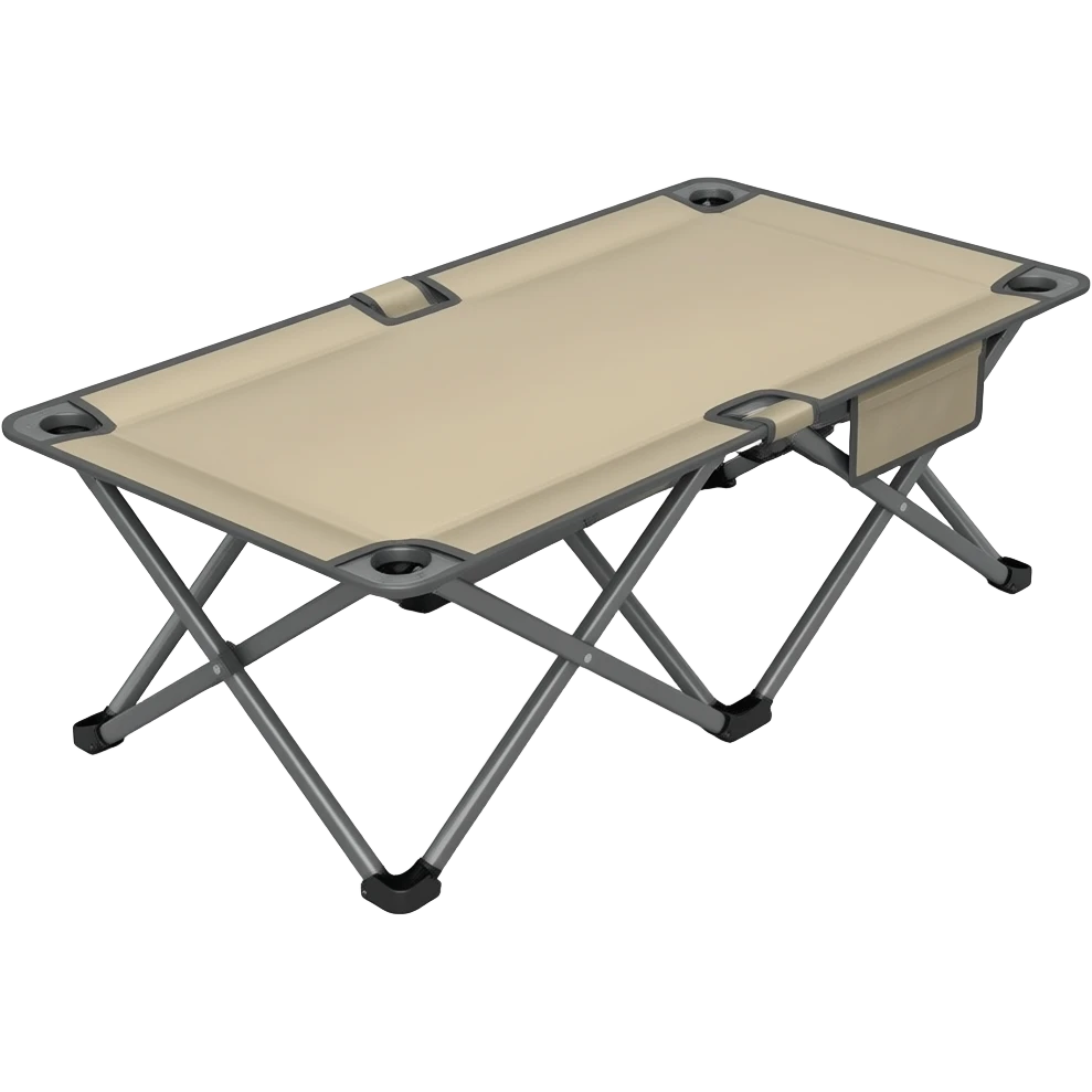 cot bed for camping emoji