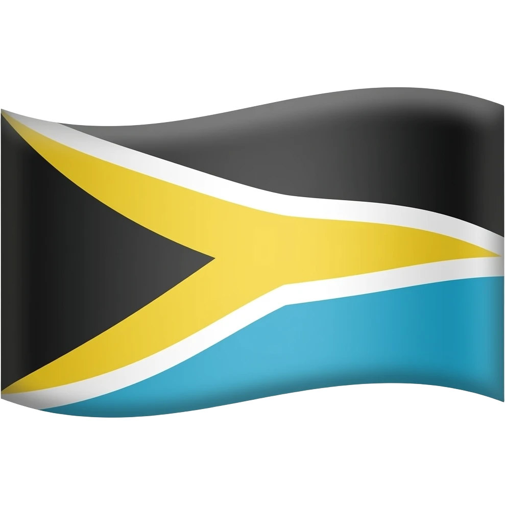 Different shape flag emoji