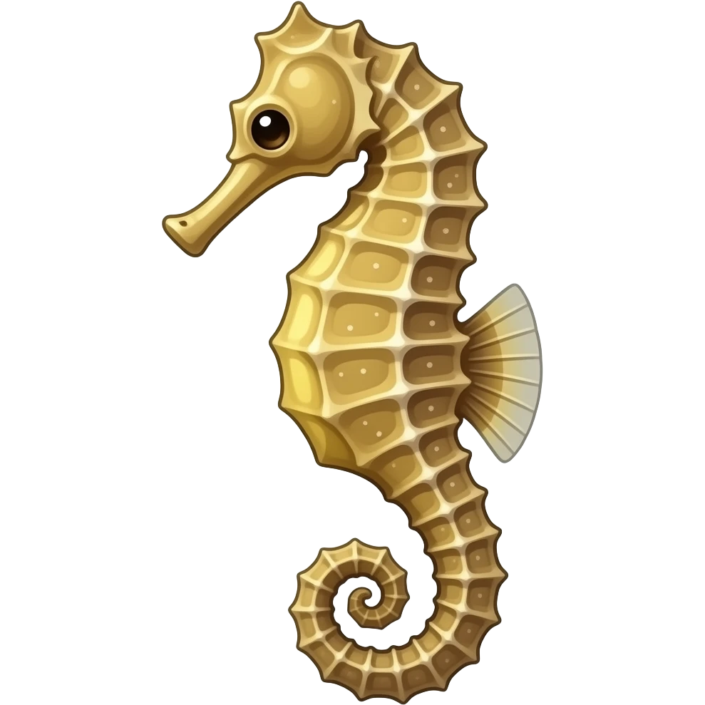 морской конёк emoji