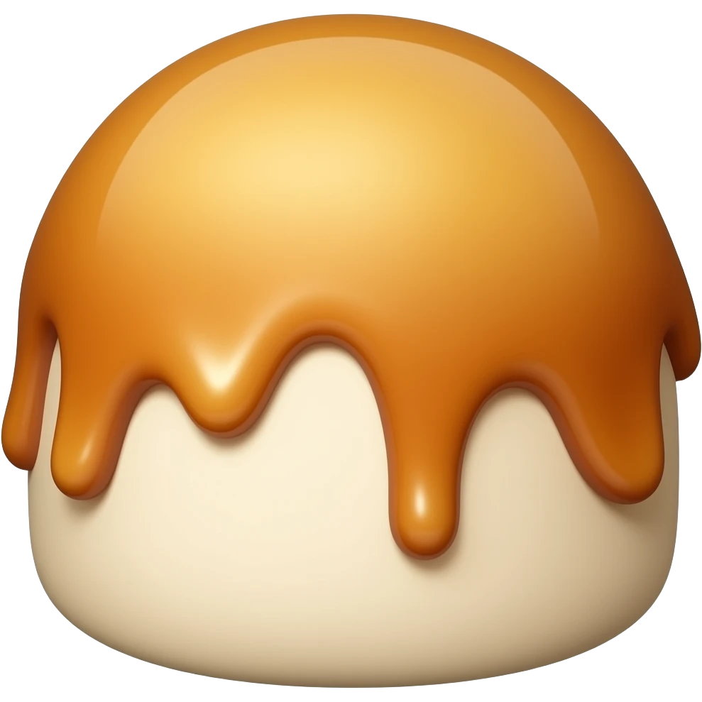caramel glaze emoji | AI Emoji Generator