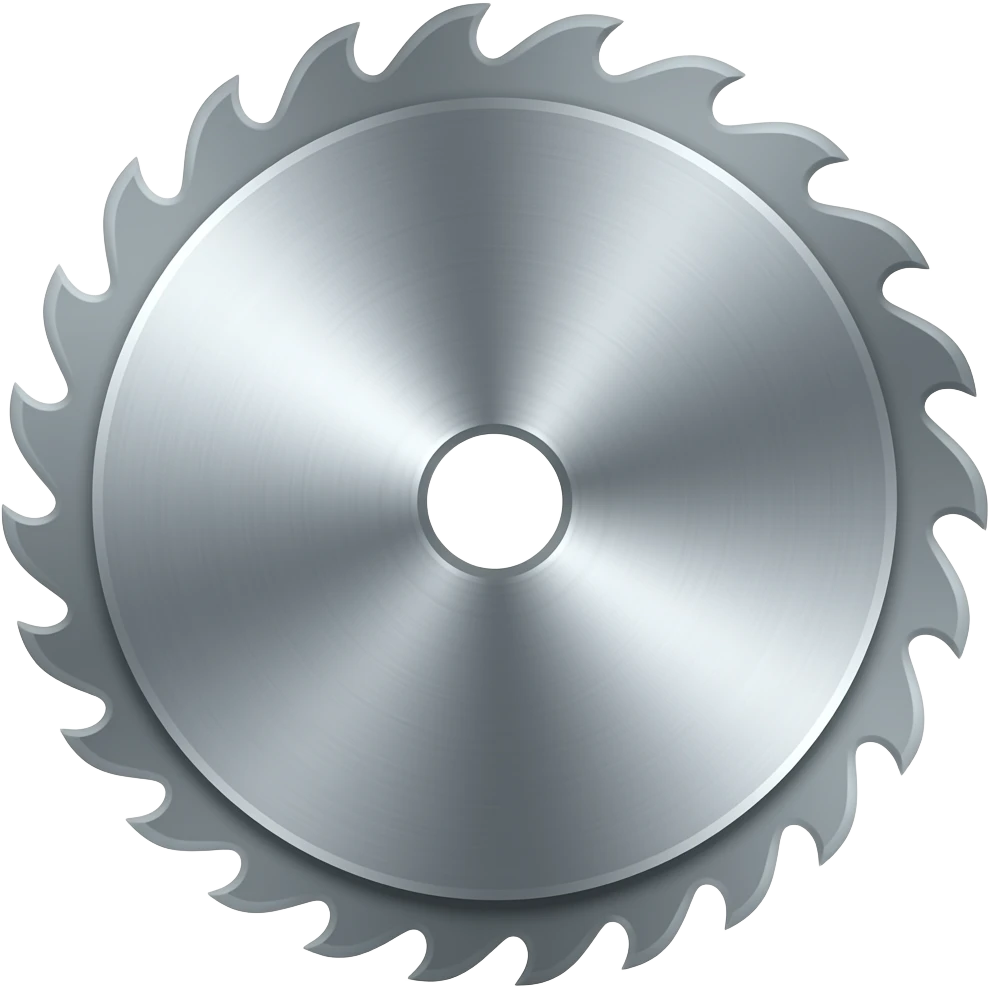 CREATE a stylized CIRCULAR SAW emoji