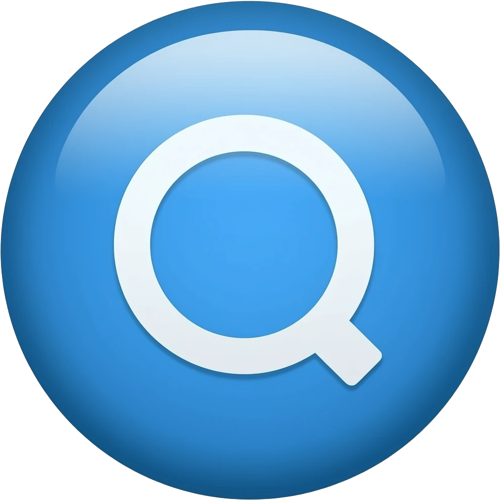 Create high-quality glossy emojis with a vibrant modern style.Make the emojis look premium, shiny, and eye-catching with bright highlights, smooth gradients, soft reflections, and glowing details. blue circle icon   emoji emoji