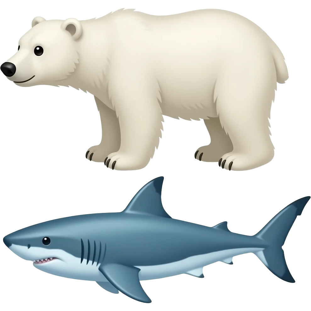 🐻‍❄️🦈 emoji