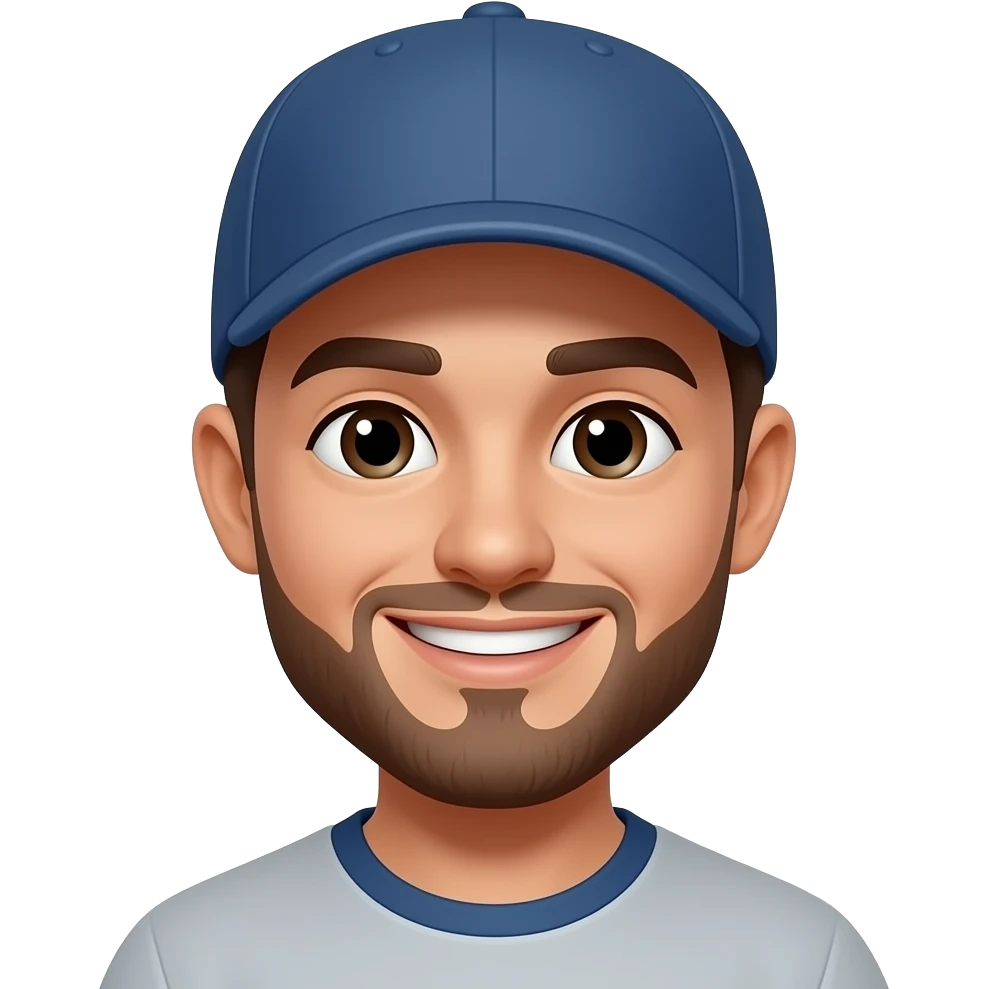 😁🧢 emoji