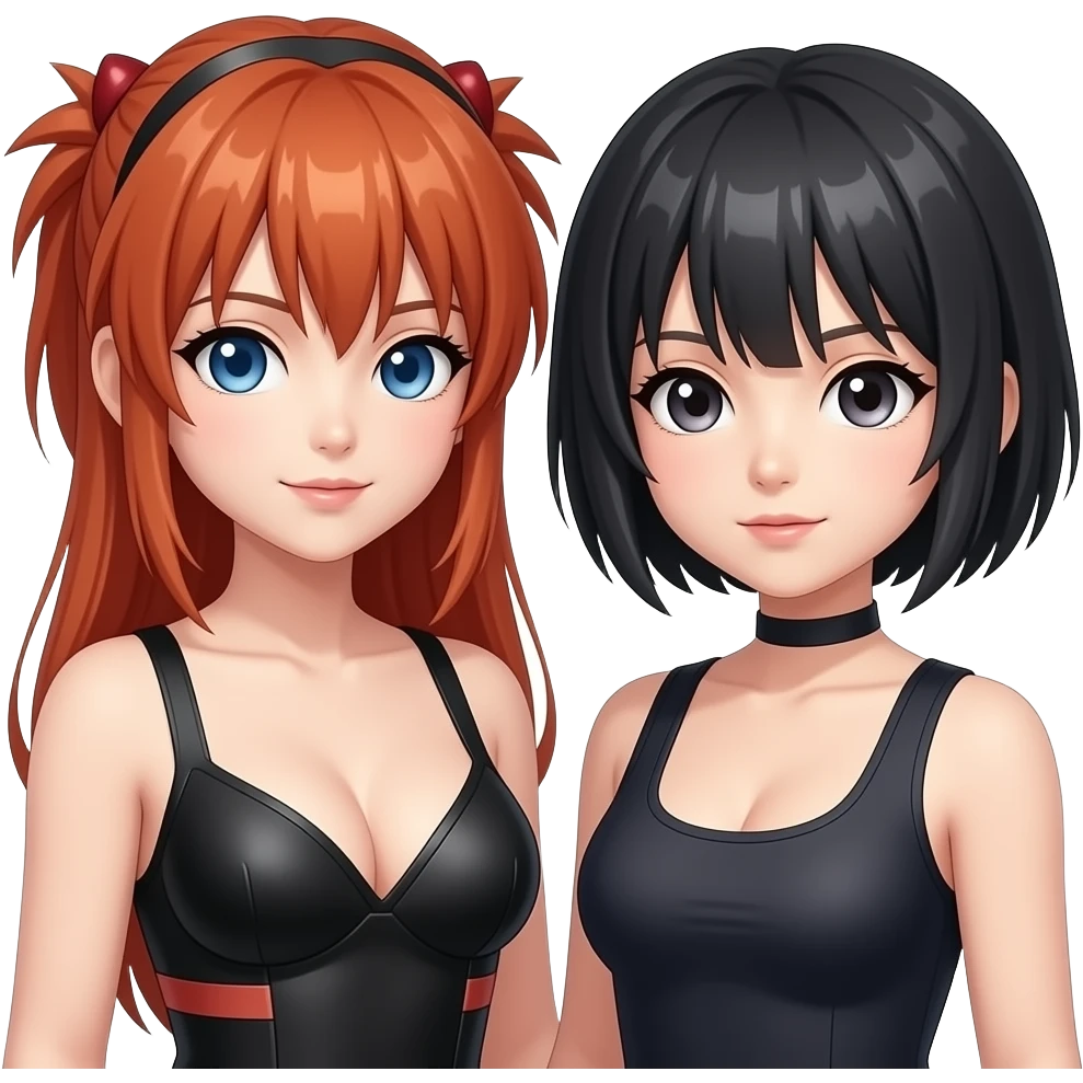 shinobu kocho and kanae kocho standing together emoji