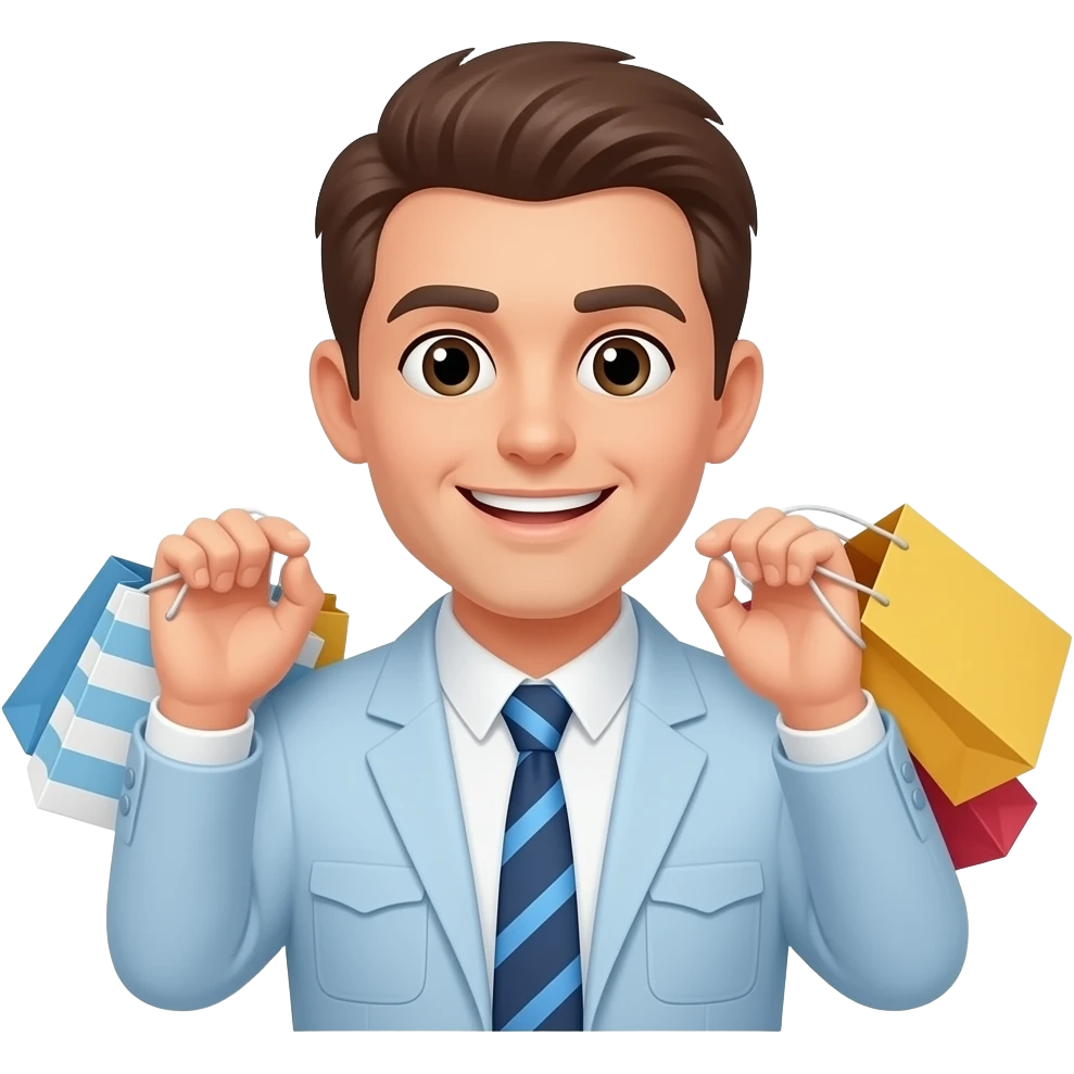 Shopping emoji