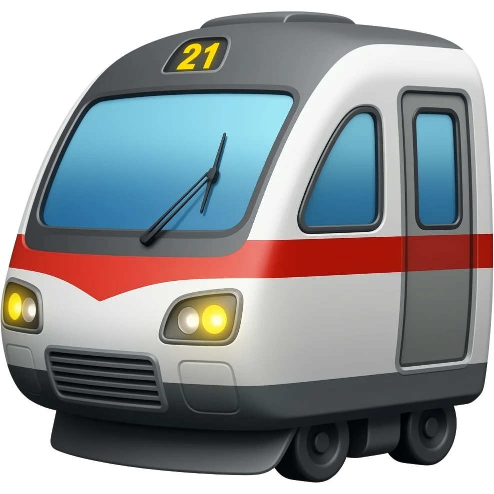 🚈🚃🚃 emoji
