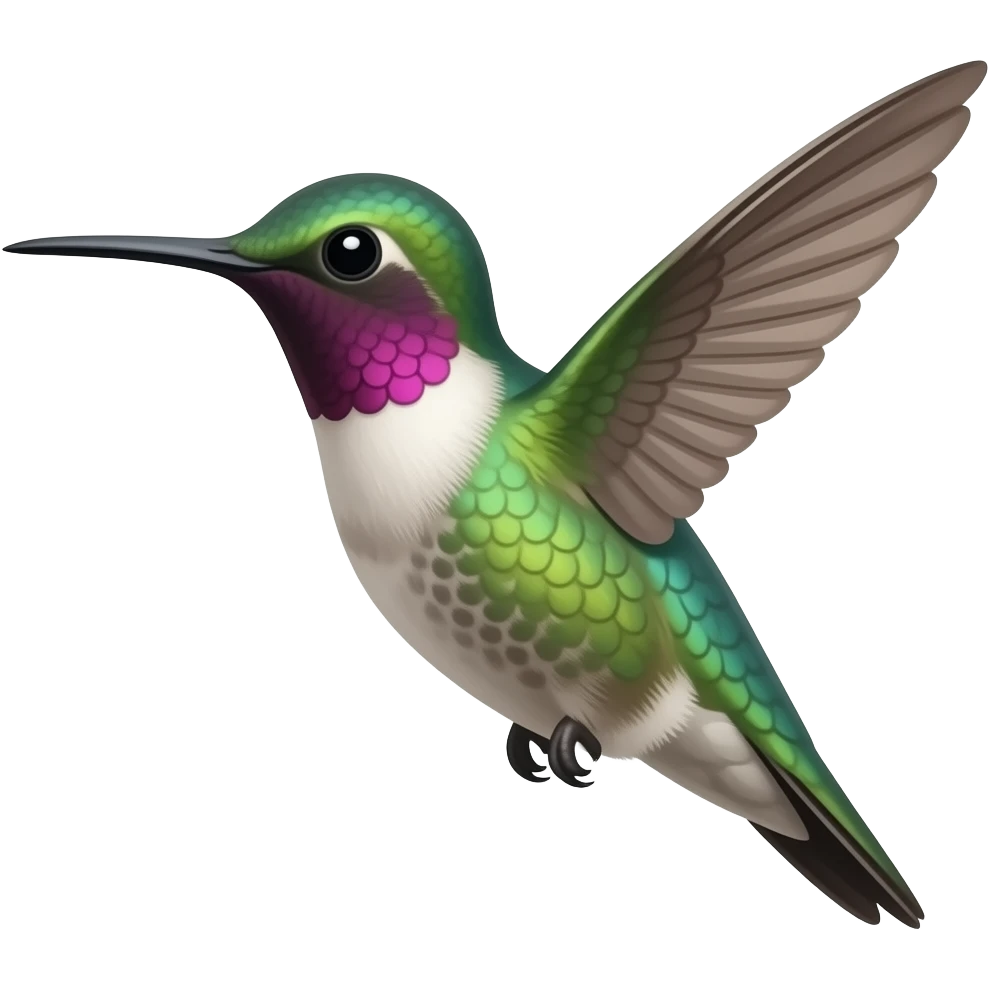 Hummingbird emoji