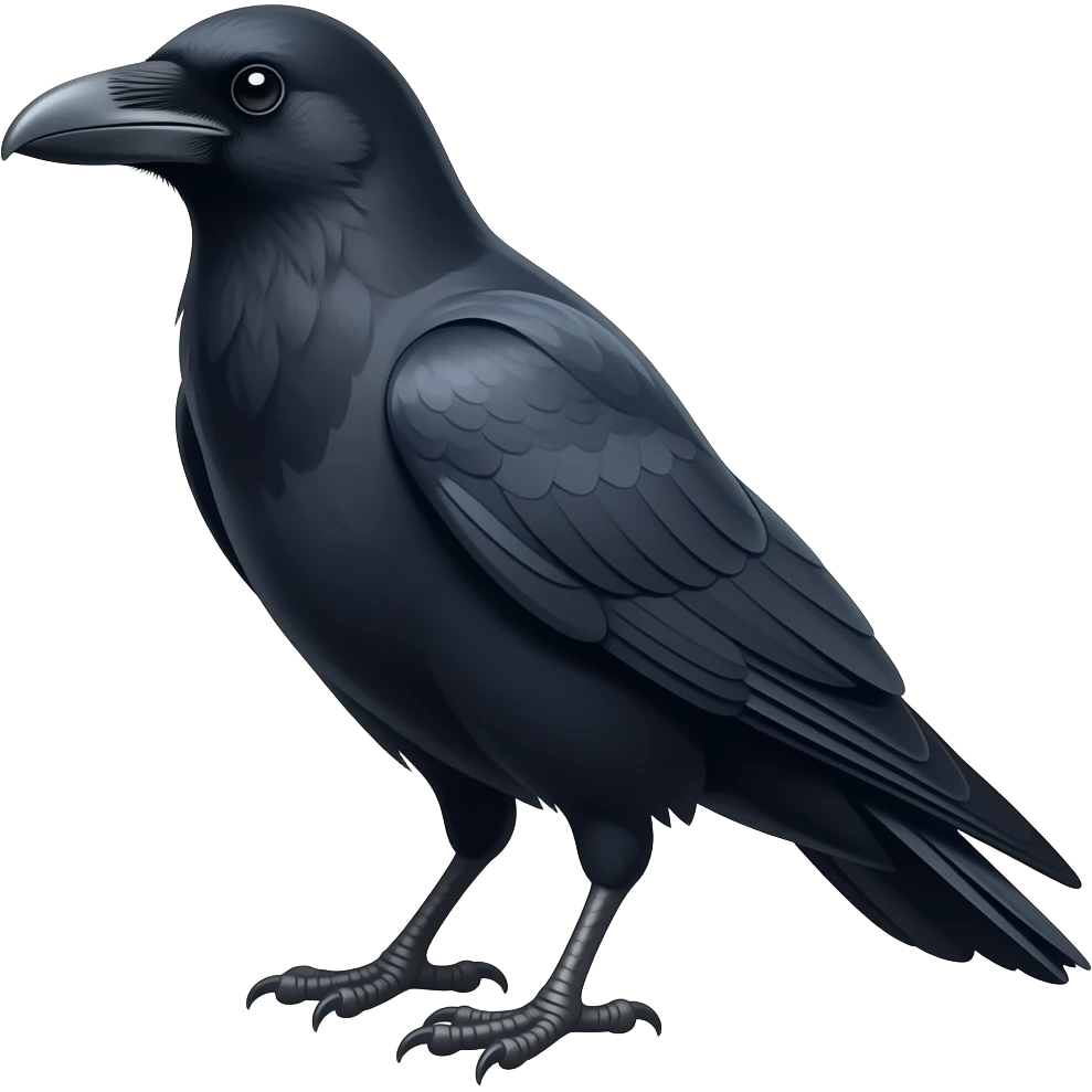 crow emoji