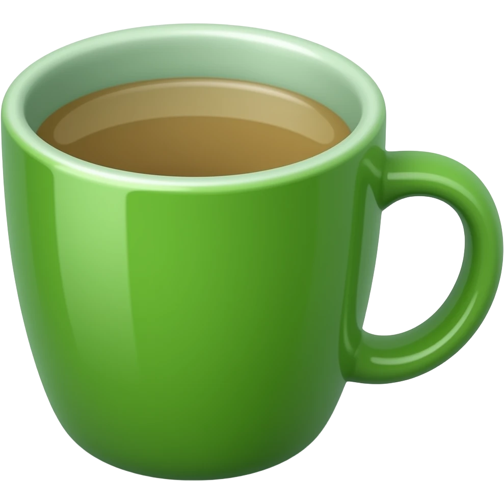 green Tea Cup emoji