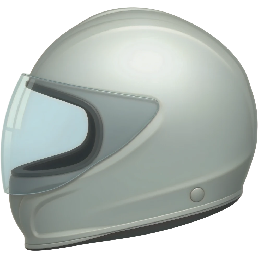 casco blanco solo emoji