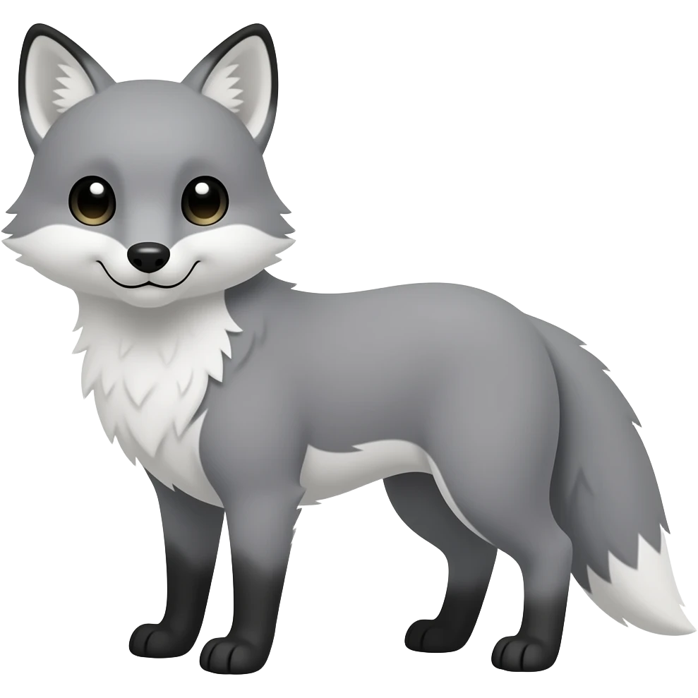 fox grey emoji