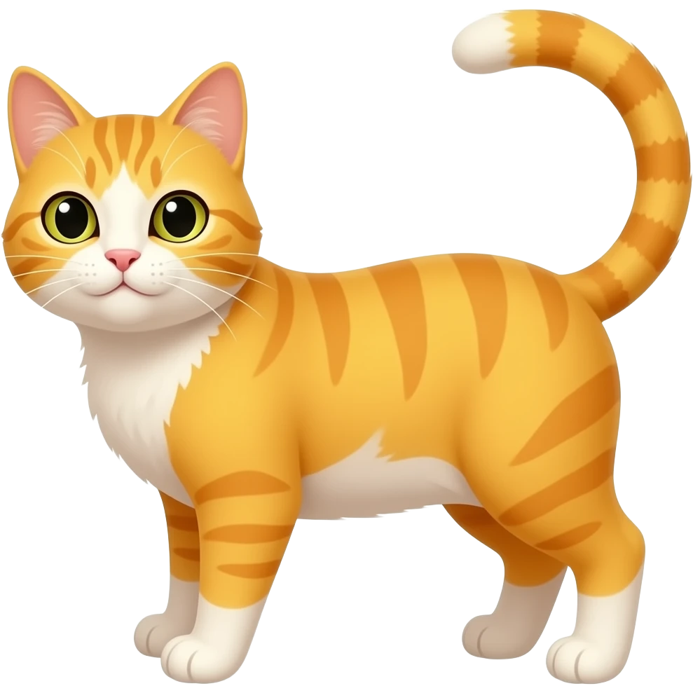 Yellow cat emoji