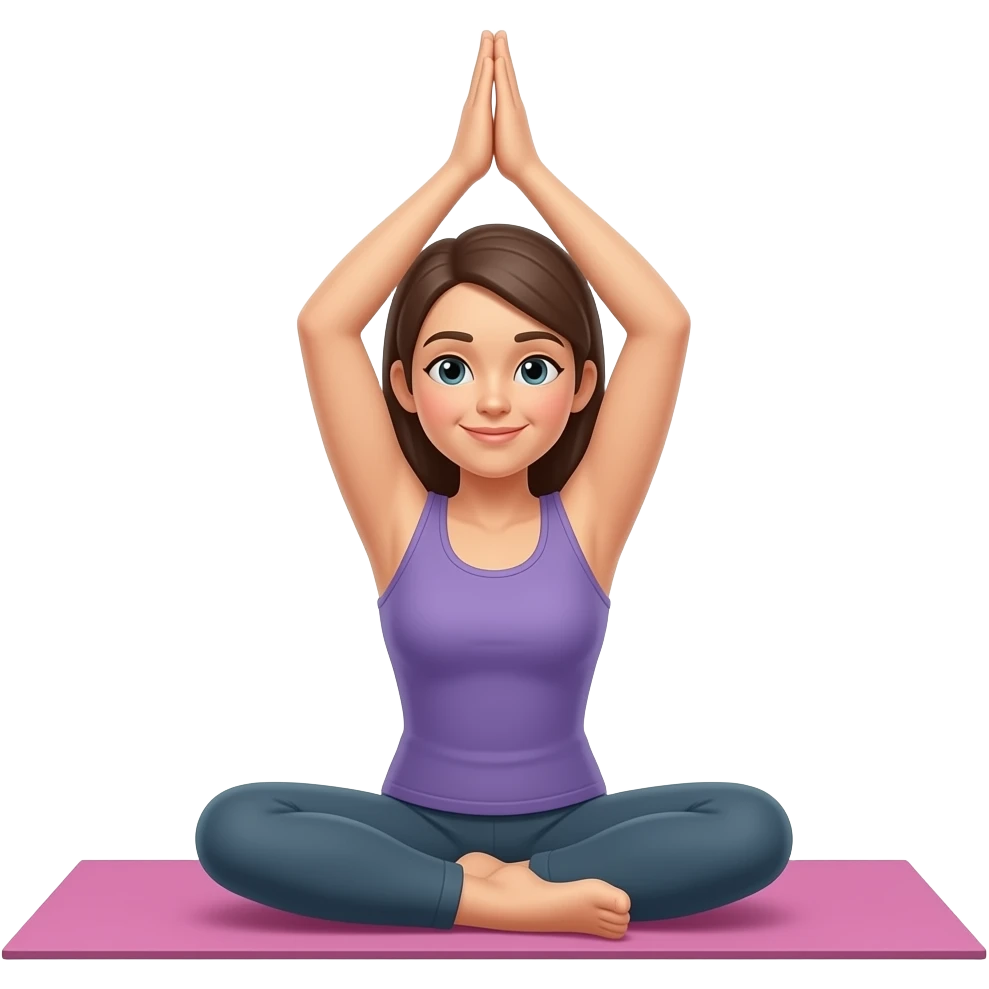 Create yoga emoji