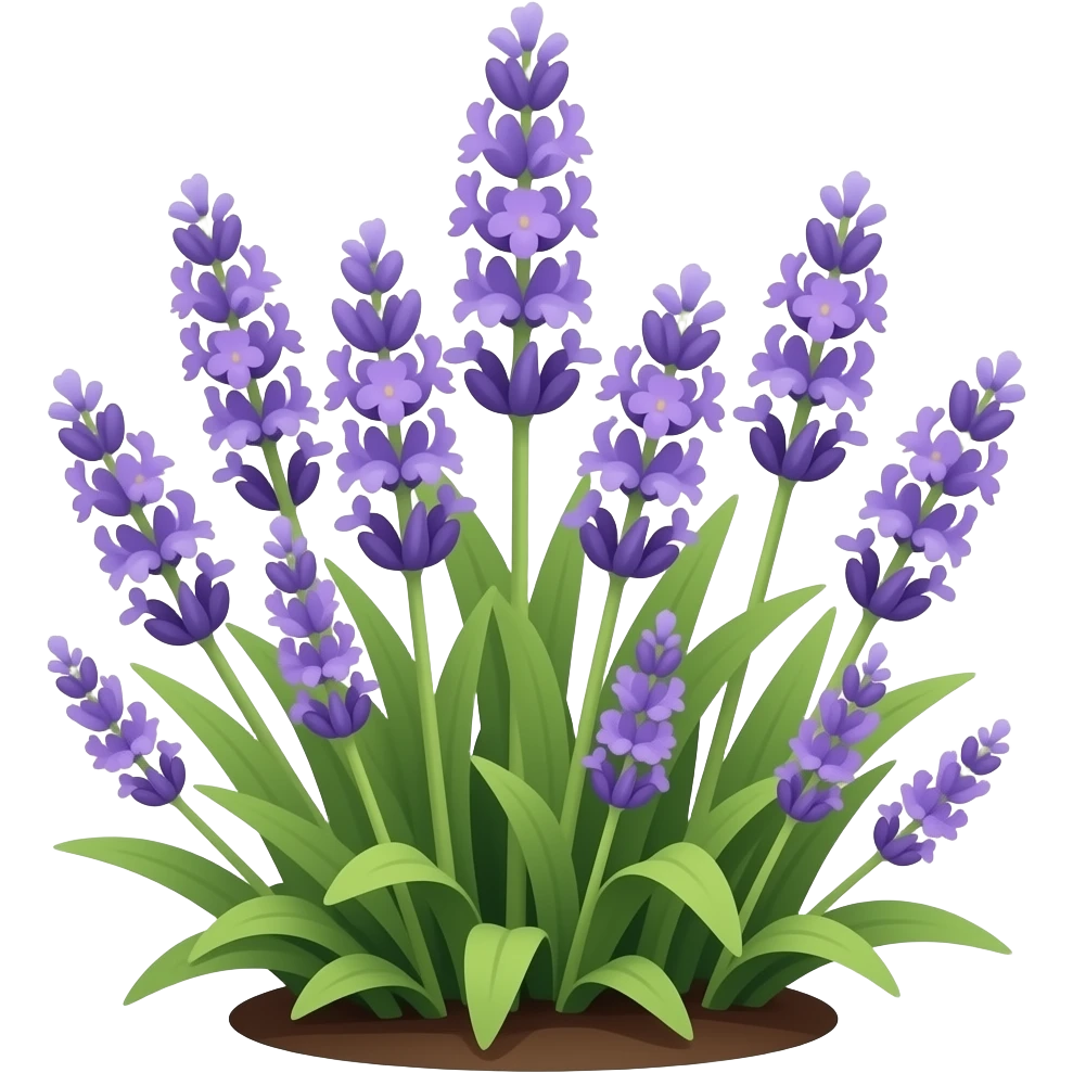 lavender plant emoji