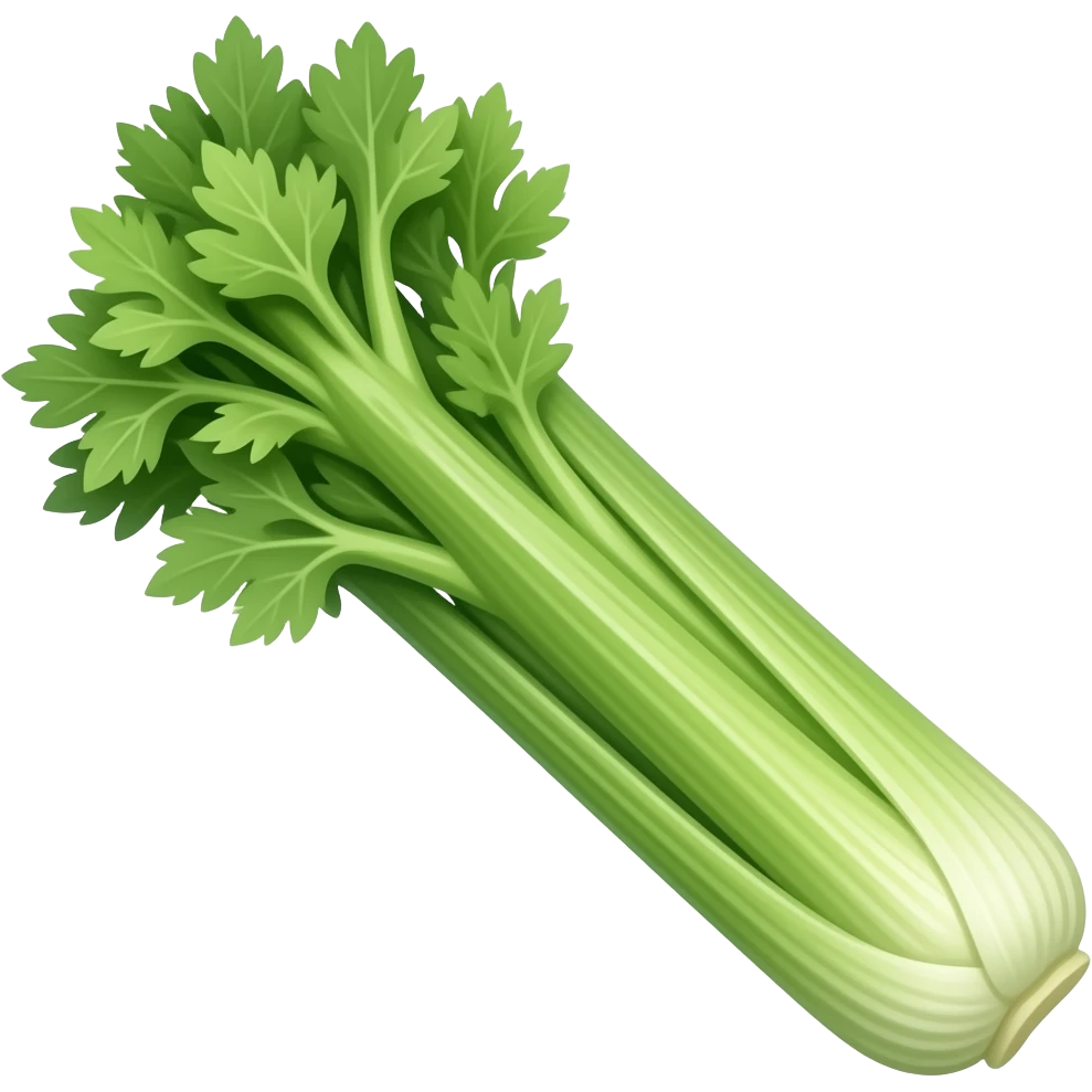 realistic celery emoji