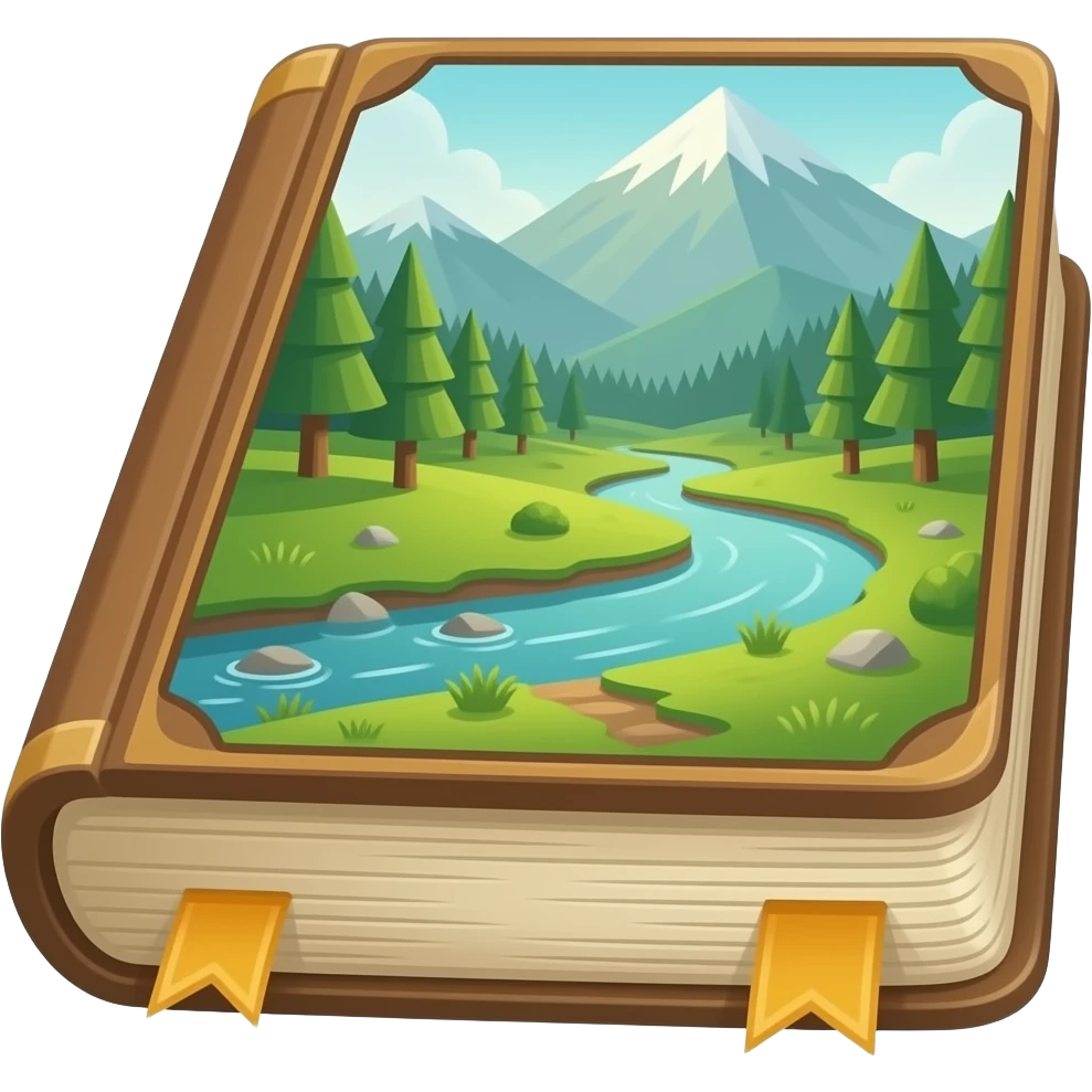 libro aventuras emoji