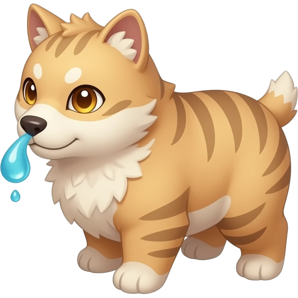 Genshin Impact Drip marketing official promo artwork emoji
