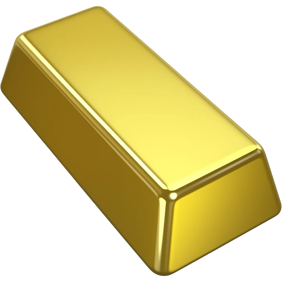 gold bar emoji