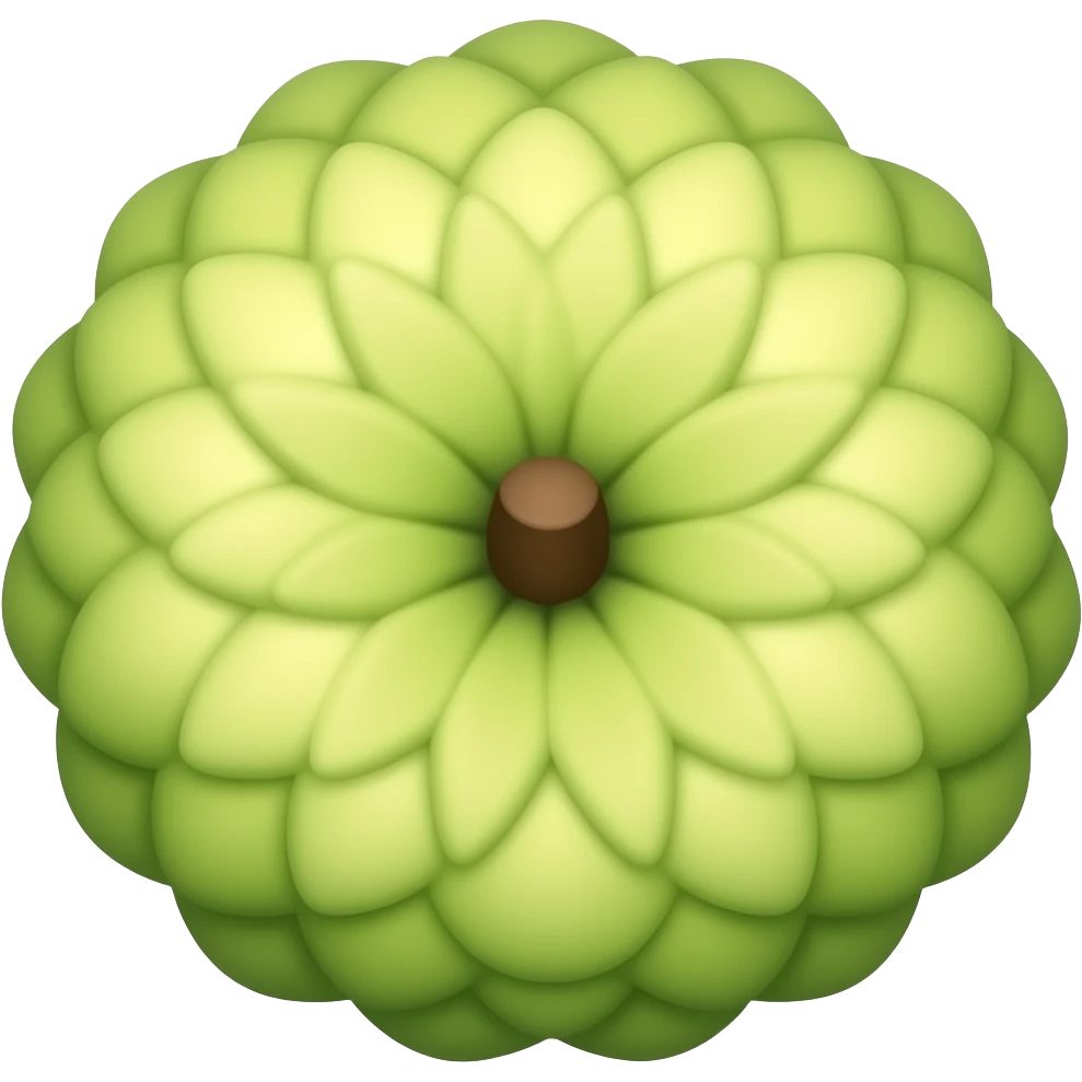 custard apple emoji